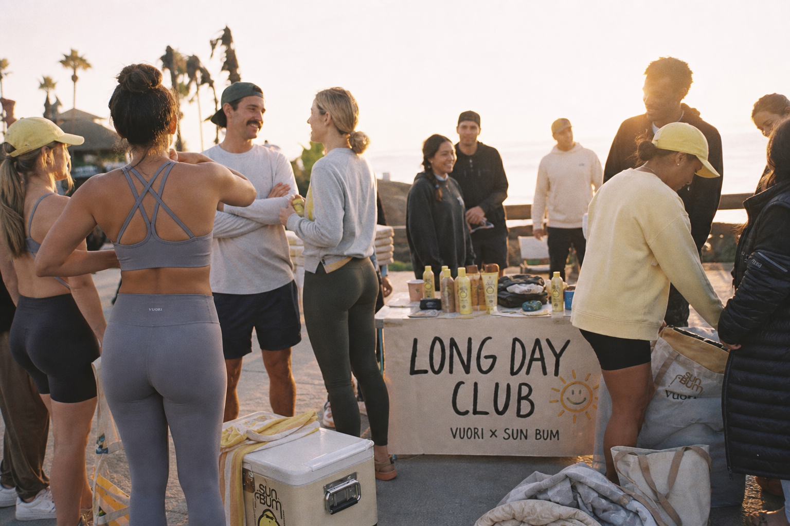 Long Day Club for Instagram Story concept